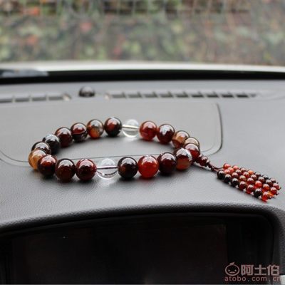 【子煬車飾天然龍紋瑪瑙佛珠汽車檔位掛件汽車掛飾汽車內(nèi)飾用品檔位珠1.6mm】浦江縣子煬電子商務(wù)商行 - 產(chǎn)品庫(kù)