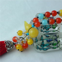 七彩蜜蠟葫蘆汽車(chē)掛件 點(diǎn)亮愛(ài)車(chē)，守護(hù)旅途的匠心之選